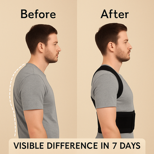 𝐏𝐚𝐧𝐢𝐏𝐫𝐨𝐨𝐟™-Posture Corrector Brace for Men and Women