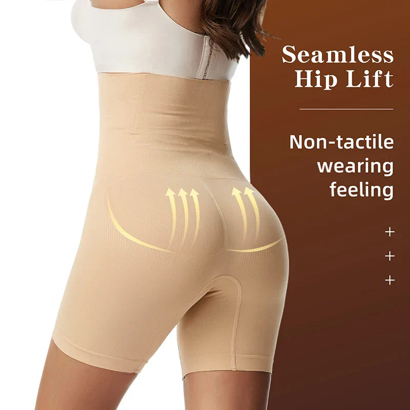 𝐏𝐚𝐧𝐢𝐏𝐫𝐨𝐨𝐟™ – Women’s High Waist Flat Angle Shapewear Pants